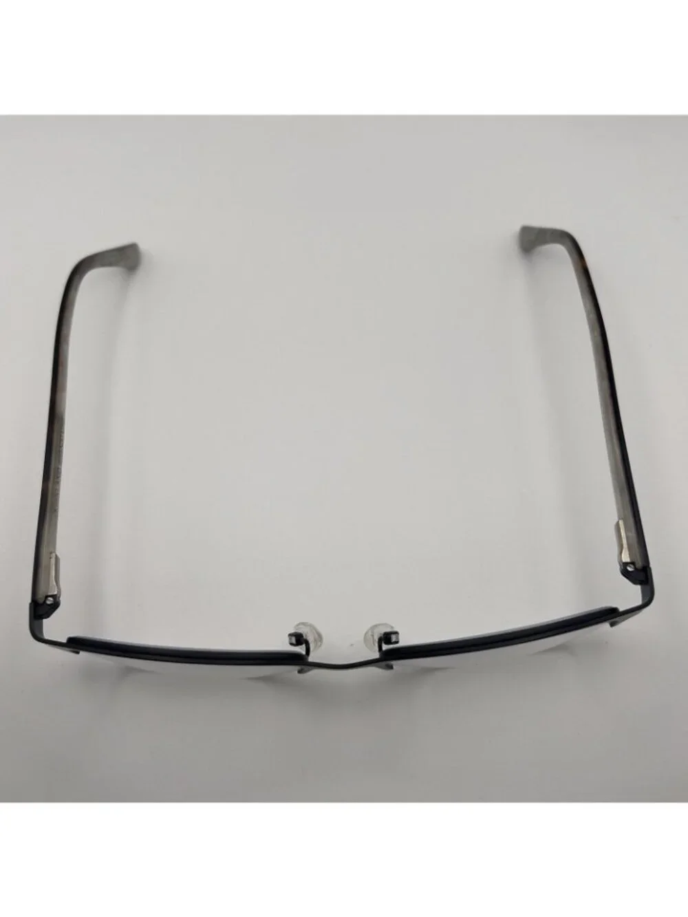 Kirkland Signature Pepper Eyeglass Frames Semi Rimless Cat Eye Black 52-18-135